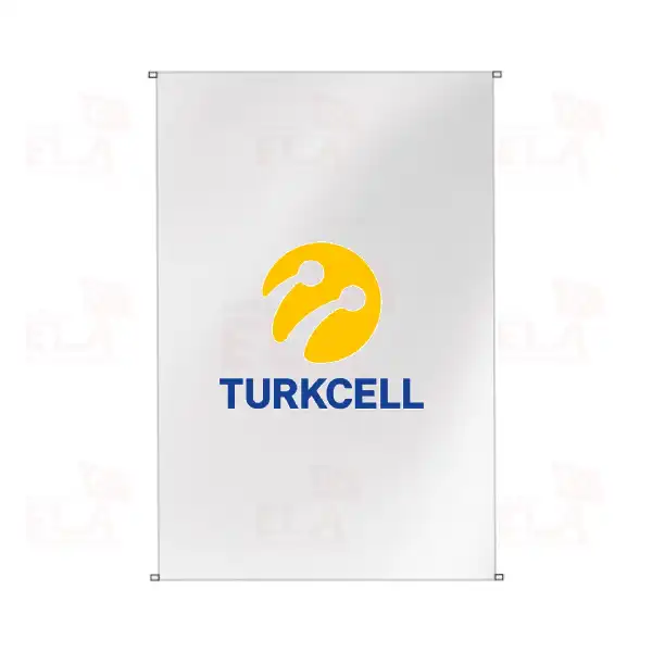 Turkcell Bina Boyu Bayraklar