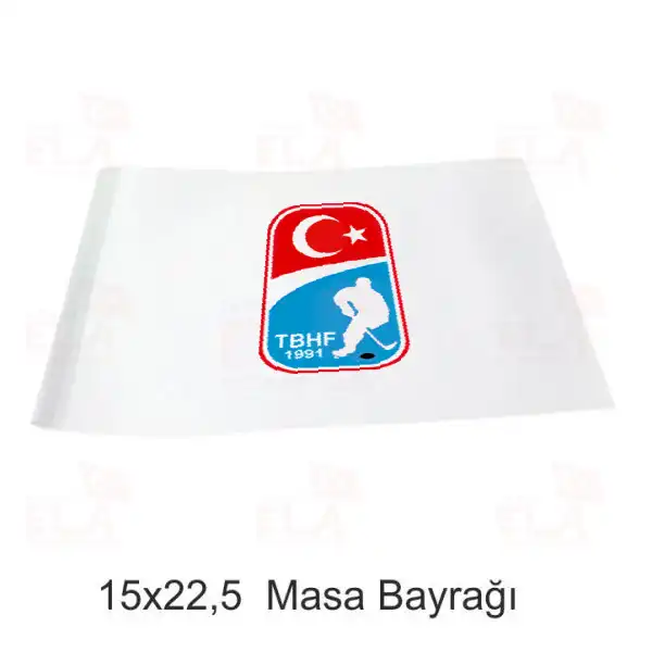 Türkiye Buz Hokeyi Federasyonu Masa Bayrağı