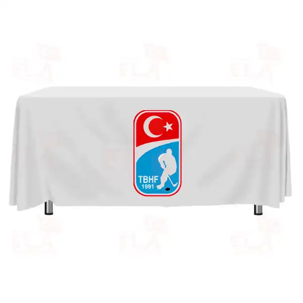 Türkiye Buz Hokeyi Federasyonu Masa Örtüsü