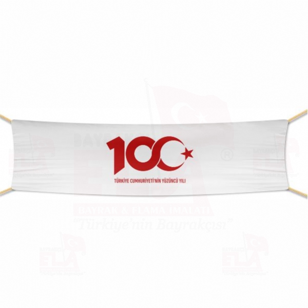 T�rkiye Cumhuriyetinin 100.Y�l� Afi� ve Pankartlar