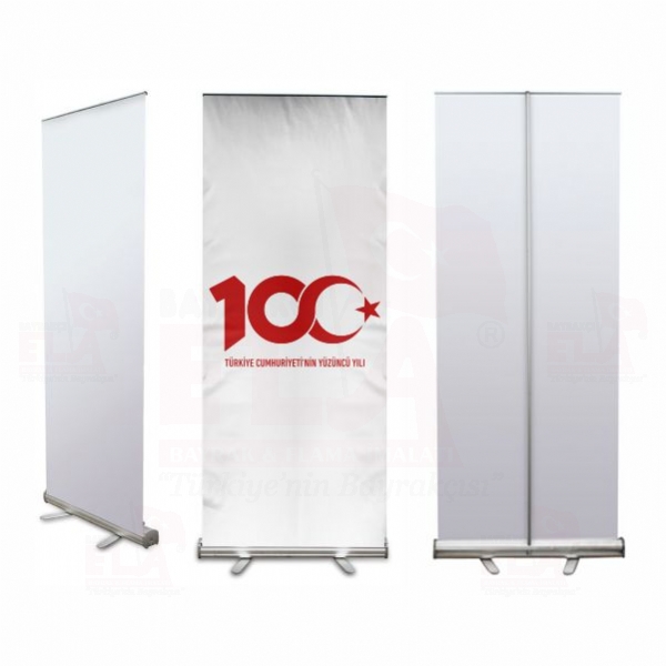 T�rkiye Cumhuriyetinin 100.Y�l� Banner Roll Up