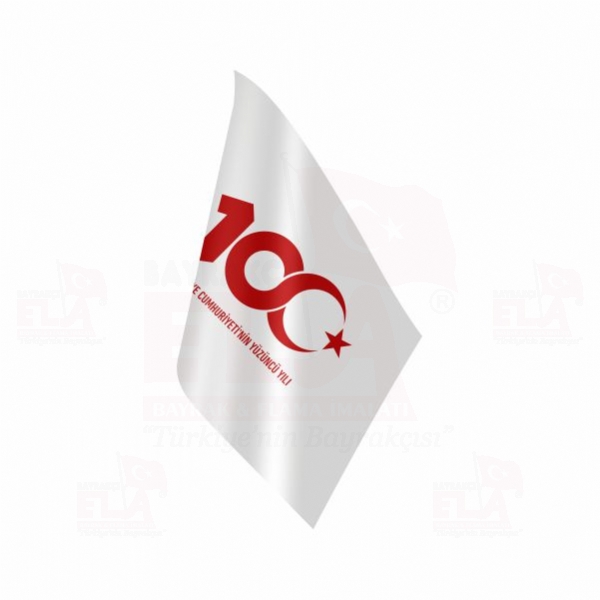 T�rkiye Cumhuriyetinin 100.Y�l� Masa Bayra��