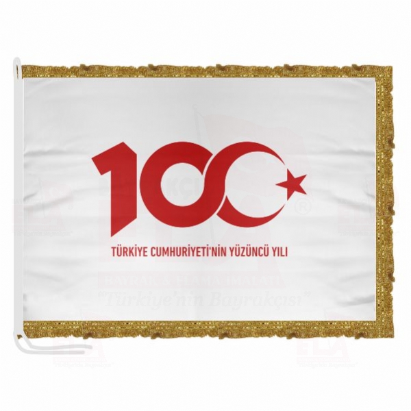 T�rkiye Cumhuriyetinin 100.Y�l� Saten Makam Flamas�