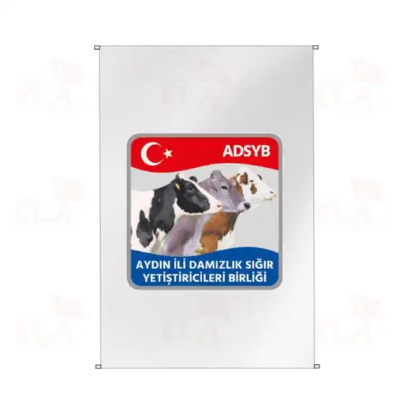 Türkiye Damızlık Sığır Yetiştiricileri Merkez Birliği Bina Boyu Flamalar ve Bayraklar Satış