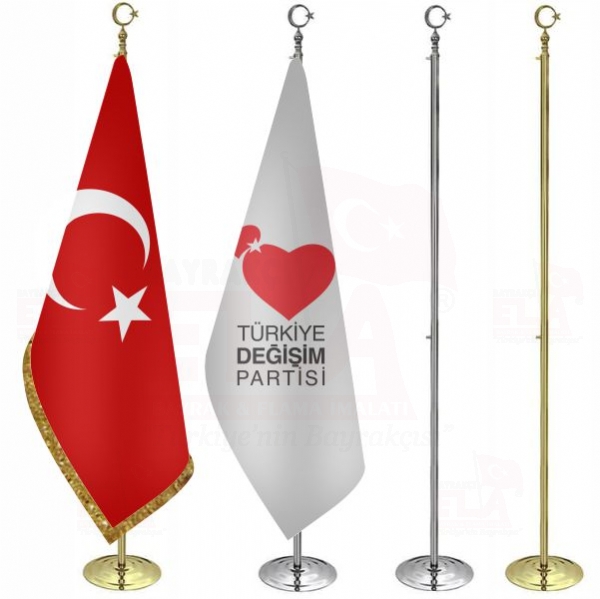 Türkiye Değişim Partisi Telalı Makam Bayrağı