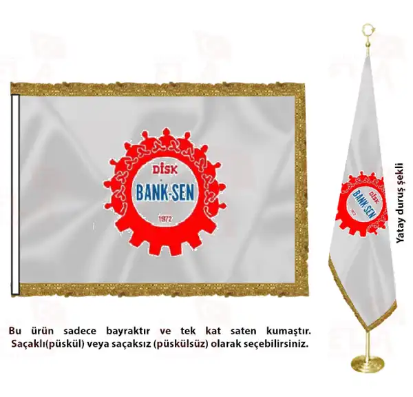 Trkiye Devrimci Banka ve Sigorta ileri Sendikas Saten Makam Flamas