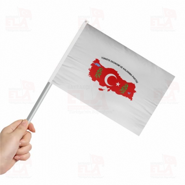 T�rkiye Ekonomi ve Kalk�nma Partisi Sopal� Bayrak ve Flamalar