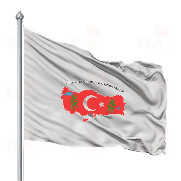 Trkiye Ekonomi ve Kalknma Partisi Gnder Flamas ve Bayraklar