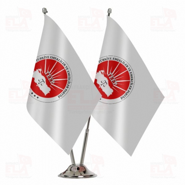 T�rkiye Emekliler ve Emek�iler Partisi �kili Masa Bayra��