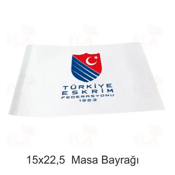 Trkiye Eskrim Federasyonu Masa Bayra