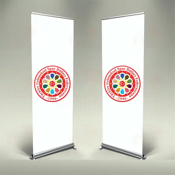 Trkiye Geleneksel Spor Dallar Federasyonu Banner Roll Up
