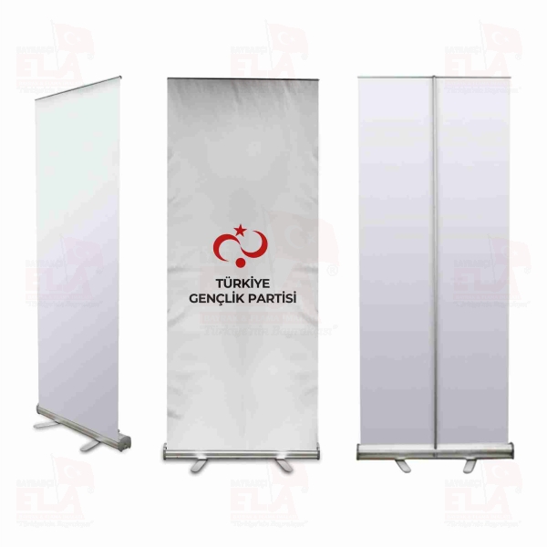 T�rkiye Gen�lik Partisi Banner Roll Up