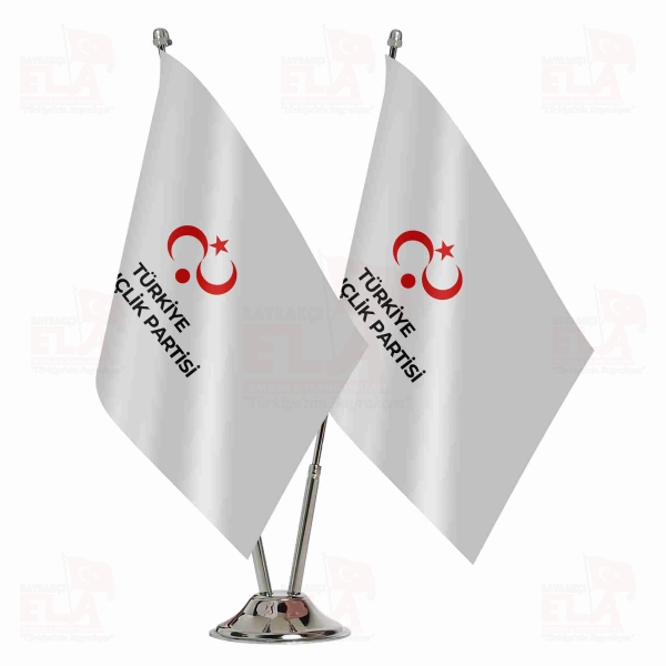 T�rkiye Gen�lik Partisi �kili Masa Bayra��
