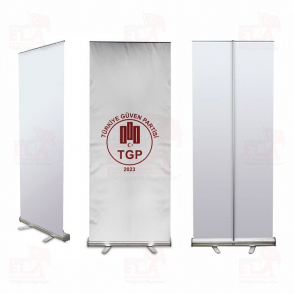 T�rkiye G�ven Partisi Banner Roll Up