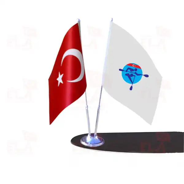 Türkiye Kano Federasyonu 2 li Masa Bayrağı