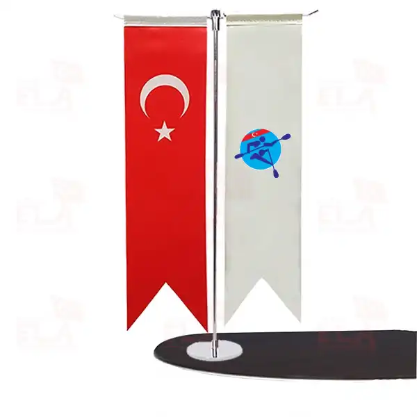Türkiye Kano Federasyonu T Masa Flaması