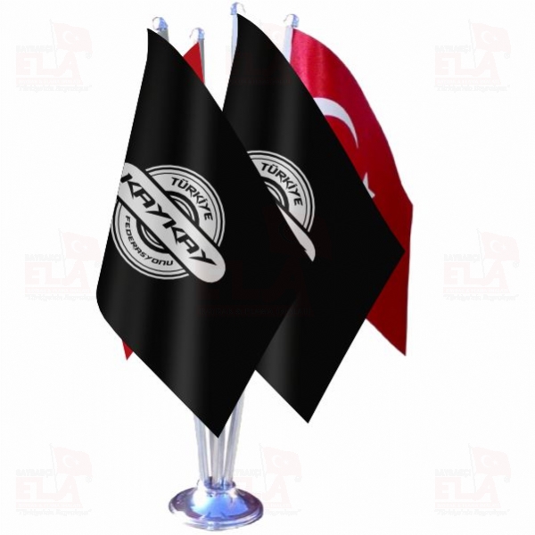 T�rkiye Kaykay Federasyonu D�rtl� �zel Masa Bayra��