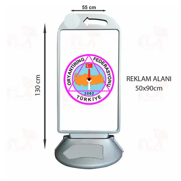 Trkiye Oryantiring Federasyonu Kaldrm Park Byk Boy Reklam Dubas