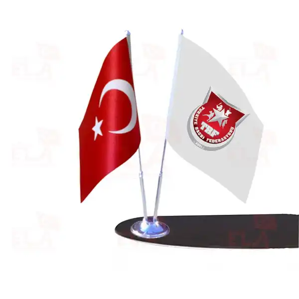 Türkiye Ragbi Federasyonu 2 li Masa Bayrağı