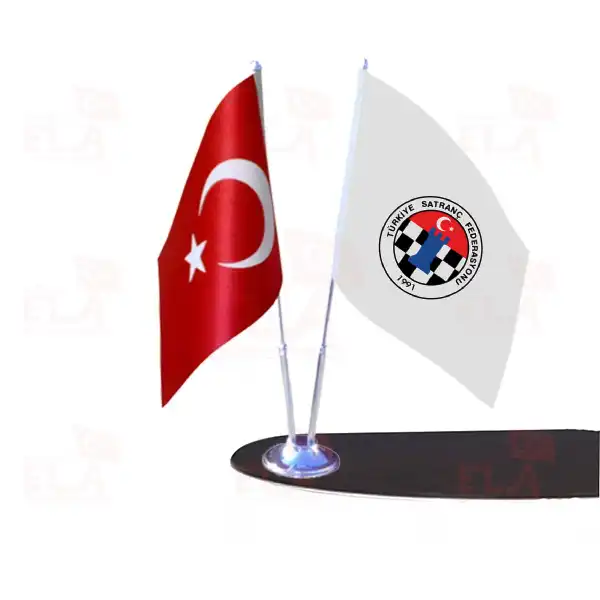 Trkiye Satran Federasyonu 2 li Masa Bayra