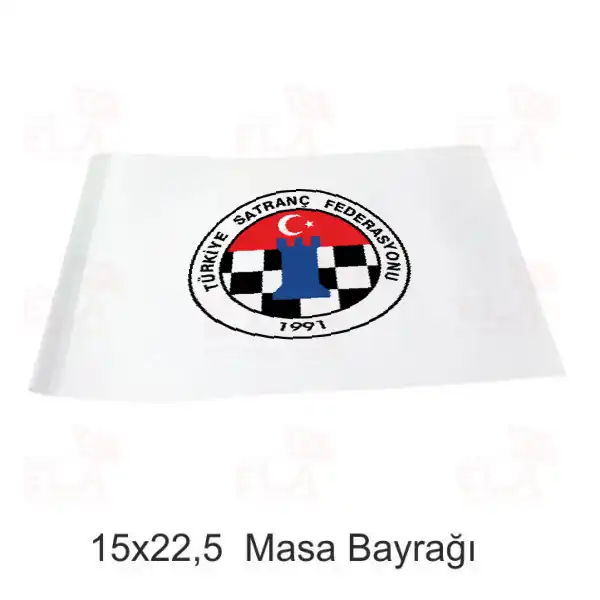 Türkiye Satranç Federasyonu Masa Bayrağı