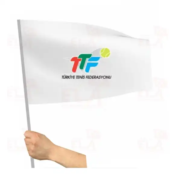 Türkiye Tenis Federasyonu Sopalı Bayrak ve Flamalar