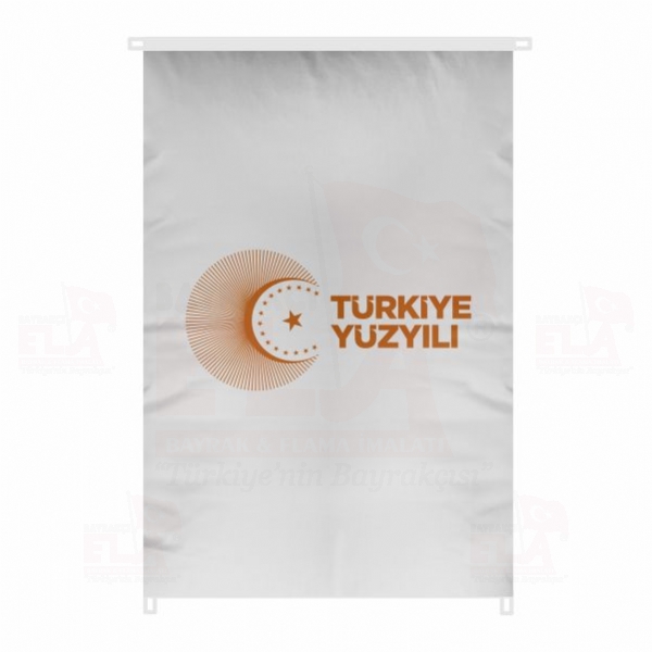 T�rkiye Y�zy�l� Bina Boyu Bayraklar