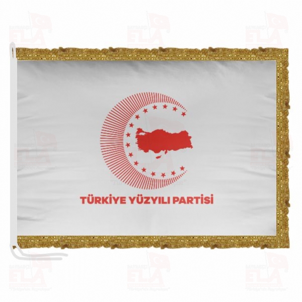 T�rkiye Y�zy�l� Partisi Saten Makam Flamas�