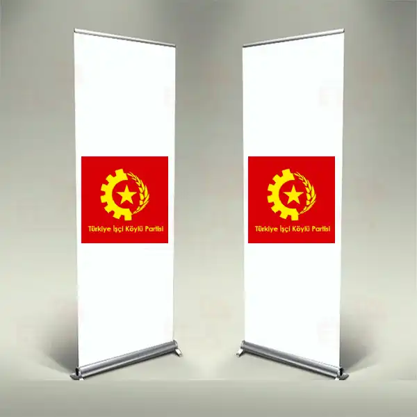 Türkiye İşçi Köylü Partisi Banner Roll Up
