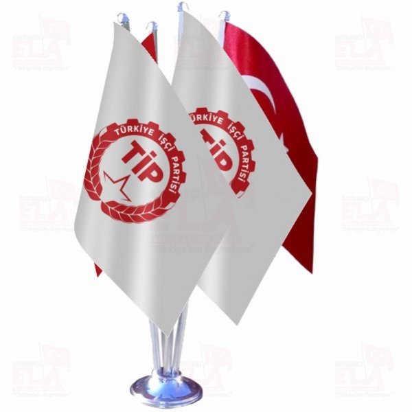 T�rkiye ���i Partisi D�rtl� �zel Masa Bayra��