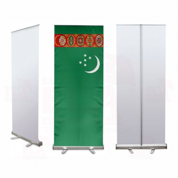 Trkmenistan Banner Roll Up