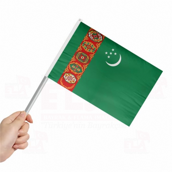 Trkmenistan Sopal Bayrak ve Flamalar