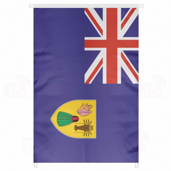 Turks ve Caicos Adalar� Bina Boyu Bayraklar