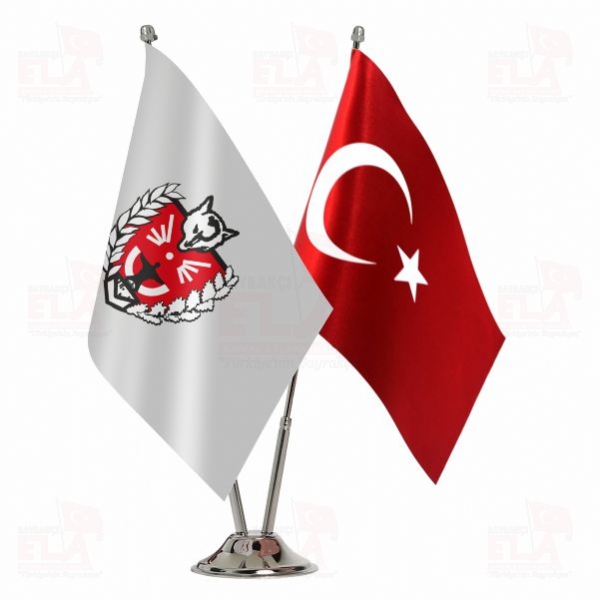 Ulusal Kurtulu� ve And Birli�i Partisi 2 li Masa Bayra��
