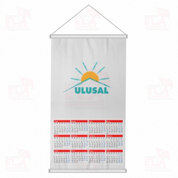 Ulusal Parti Bez Takvim Dijital Bask� Ulusal Parti Duvar Takvim