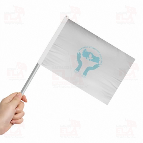 Umuda Y�r�yenler Partisi Sopal� Bayrak ve Flamalar