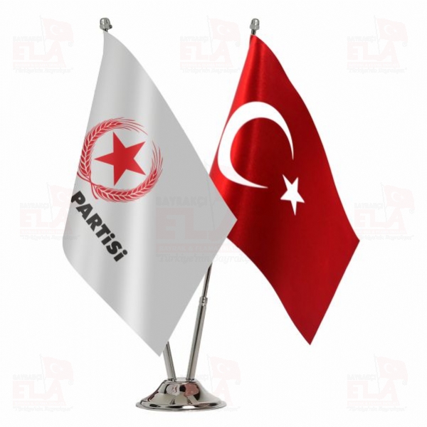 Vatan Partisi 2 li Masa Bayra��