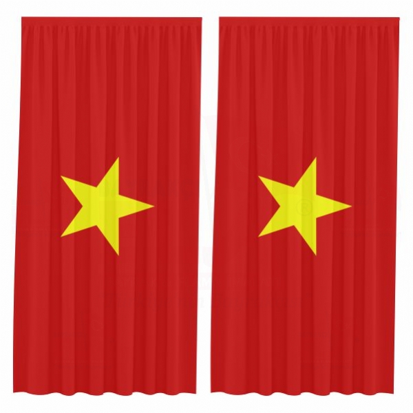 Vietnam Baskılı Güneşlik Perdeler