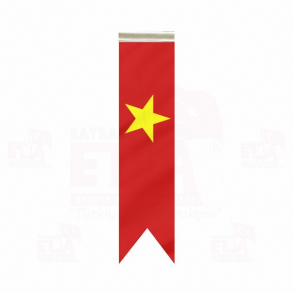 Vietnam Özel Logolu Masa Bayrağı