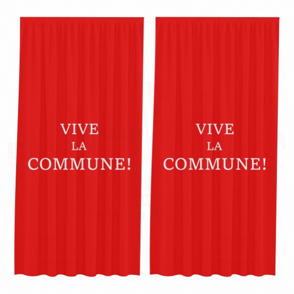 Vive la Commune Bask�l� G�ne�lik Perdeler