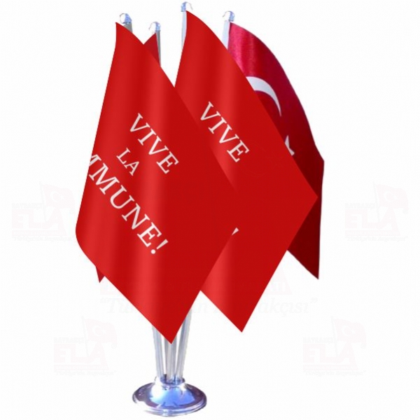 Vive la Commune D�rtl� �zel Masa Bayra��