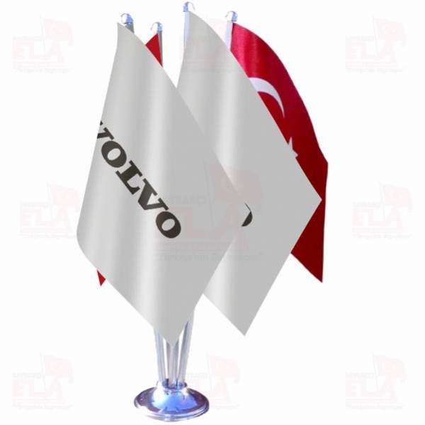 Volvo D�rtl� �zel Masa Bayra��