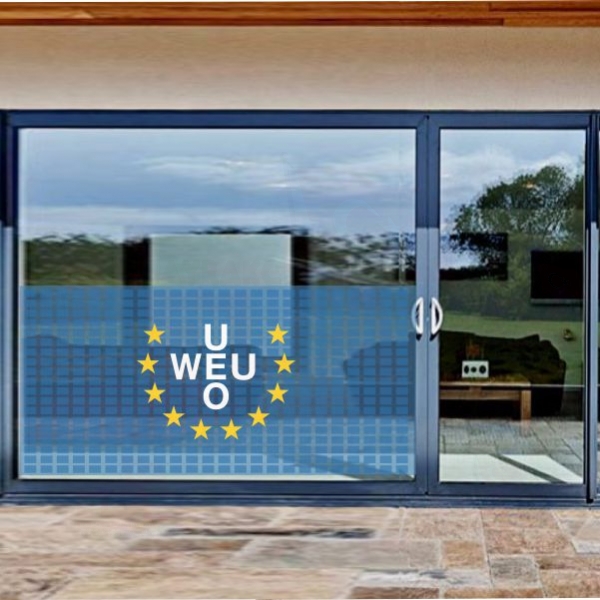 Western European Union Cam Sticker Etiket Western European Union Cam Yapkan Western European Union Cam Yazs