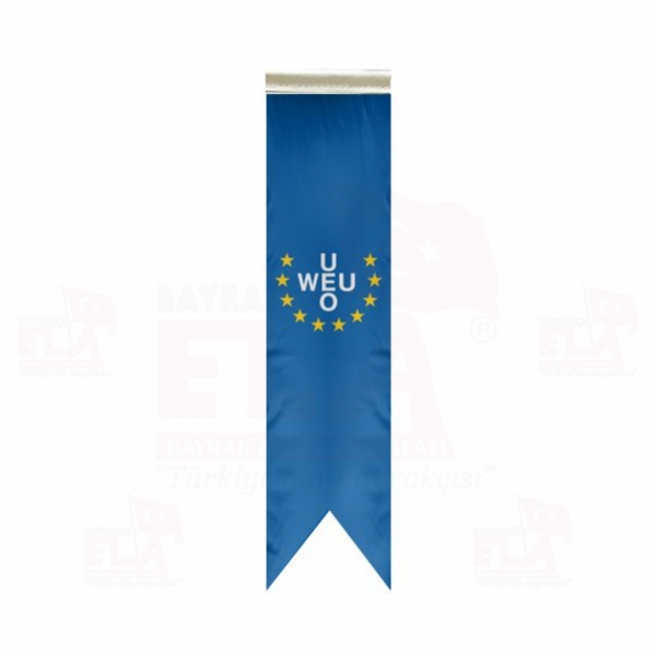 Western European Union Özel Logolu Masa Bayrağı