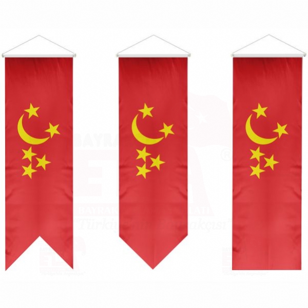 Yedi�ehir Uygur Hanl��� K�rlang�� Flamalar Bayraklar