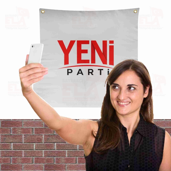 Yeni Parti Bez Arka Plan Manzara