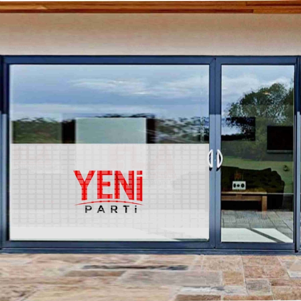Yeni Parti Cam Sticker Etiket Yeni Parti Cam Yap��kan� Yeni Parti Cam Yaz�s�