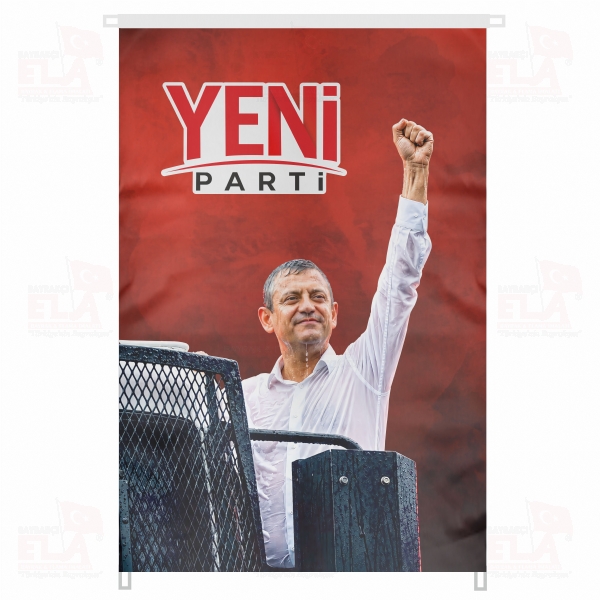 Yeni Parti Lideri �zg�r �zel Bez Portreleri