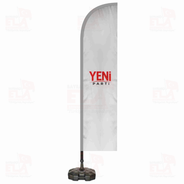 Yeni Parti Plaj Bayra�� ve Yelken Bayra��