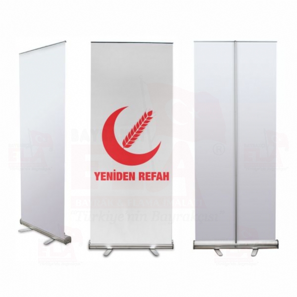 Yeniden Refah Banner Roll Up